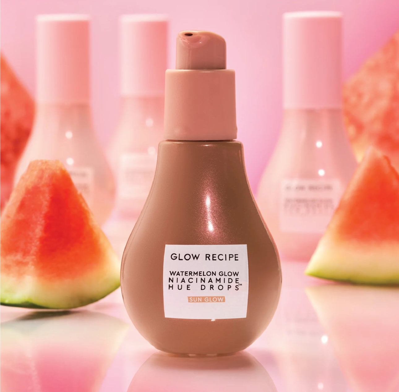 Watermelon glow bronzing drops